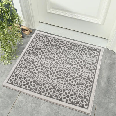 Shabriel Non-Slip Floral Indoor Doormat