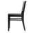Commercial Solid Wood Dining Chair With Curved Backrest-513113622