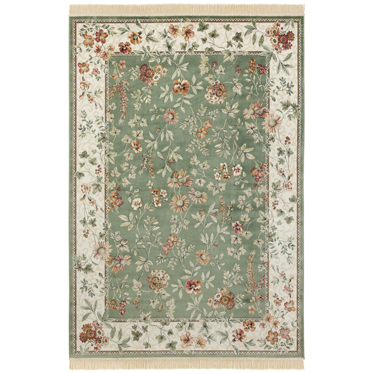 Tufted Green Rug