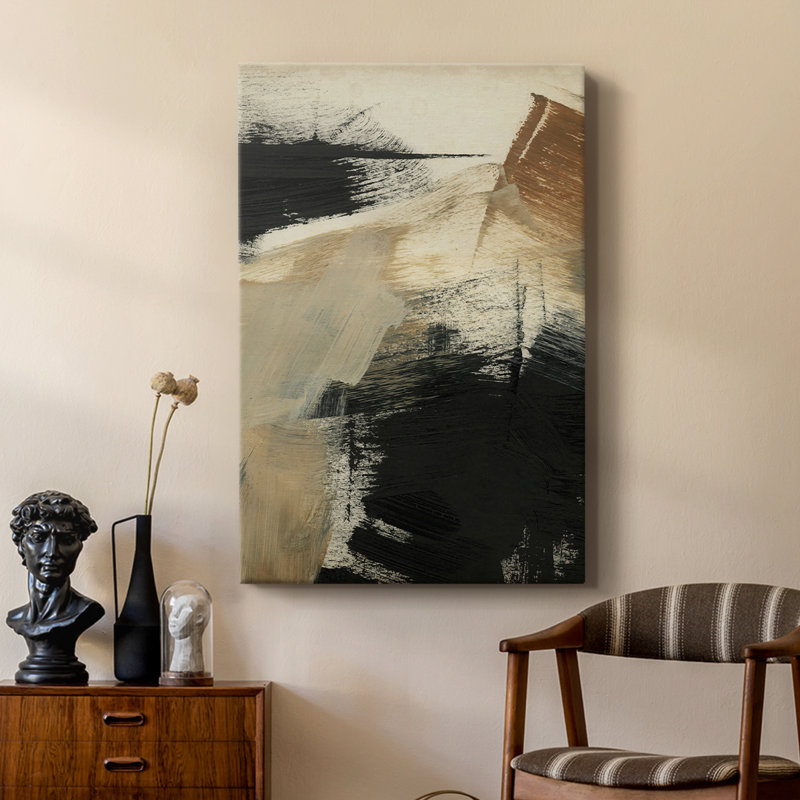 Baked Paintstrokes III - galerie sur mesure, H 48 po x l 32 po