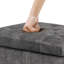 Repose-pieds avec rangement Elodie