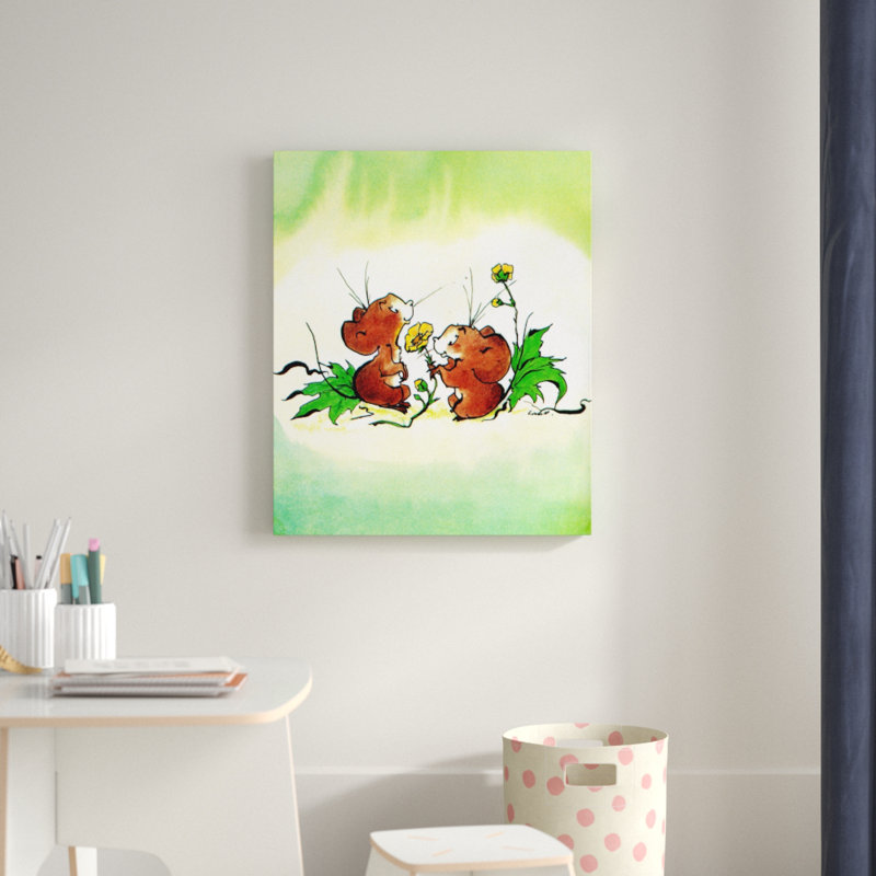 «Mouses», reproduction sur toile tendue, H 29 po x l 24 po