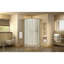 Prime 38" x 74.75" Round Sliding Shower Enclosure with SlimLine Base-36146381