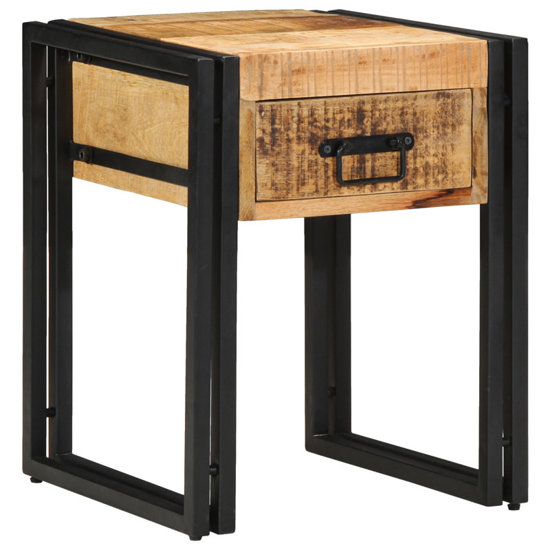 Solid Wood End Table