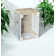 Caisse en bois massif