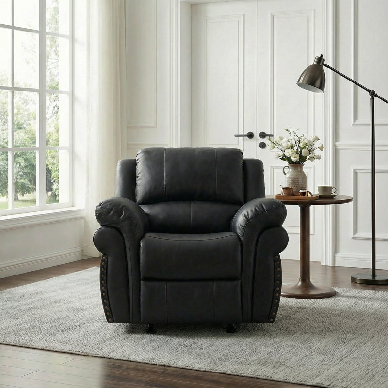 Fauteuil inclinable manuel 39 po Classic, Noir