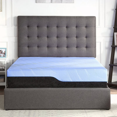 Matelas pour adulte en mousse et à ressorts Refroidissant hybride à refroidissement rapide 12 pouces Refresh