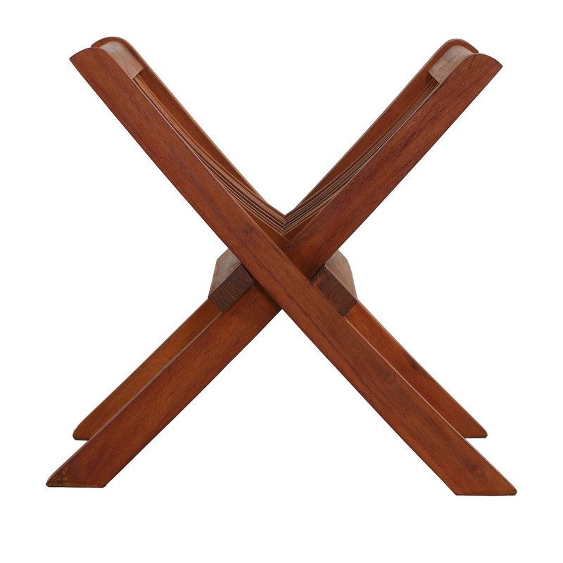 Acres Solid Wood Free Standing Magazine Rack