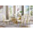 Kennise Glass Top Double Pedestal Dining Set-377858198-377858192-377917782