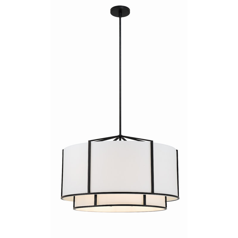 Lustre tambour 6 lumières Fleetwood