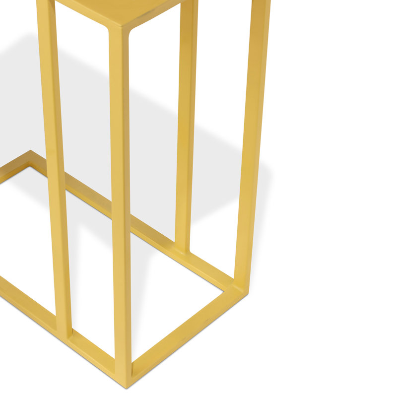 End Table, Yellow Ochre