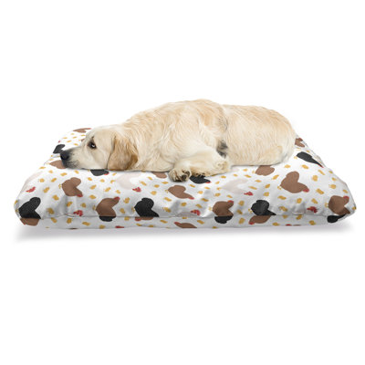 Multicolore, lit pour animal de compagnie à motif de ferme et de poule Ambesonne