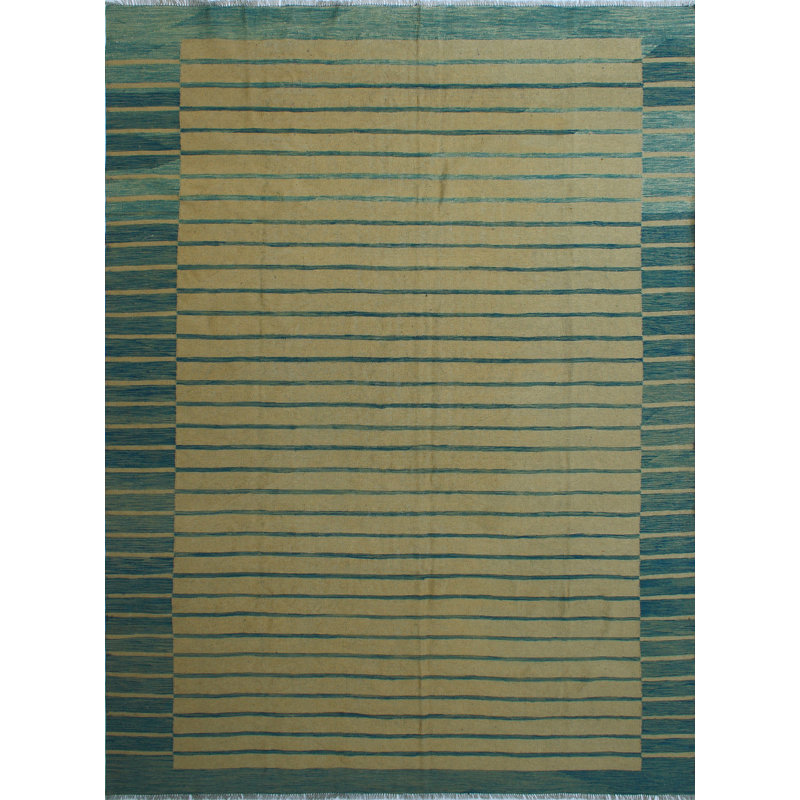 Benge Wool Striped Indoor Rug