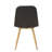 GILA DINING CHAIR WITH HEAT TRANFER LEGS,Set Of 2