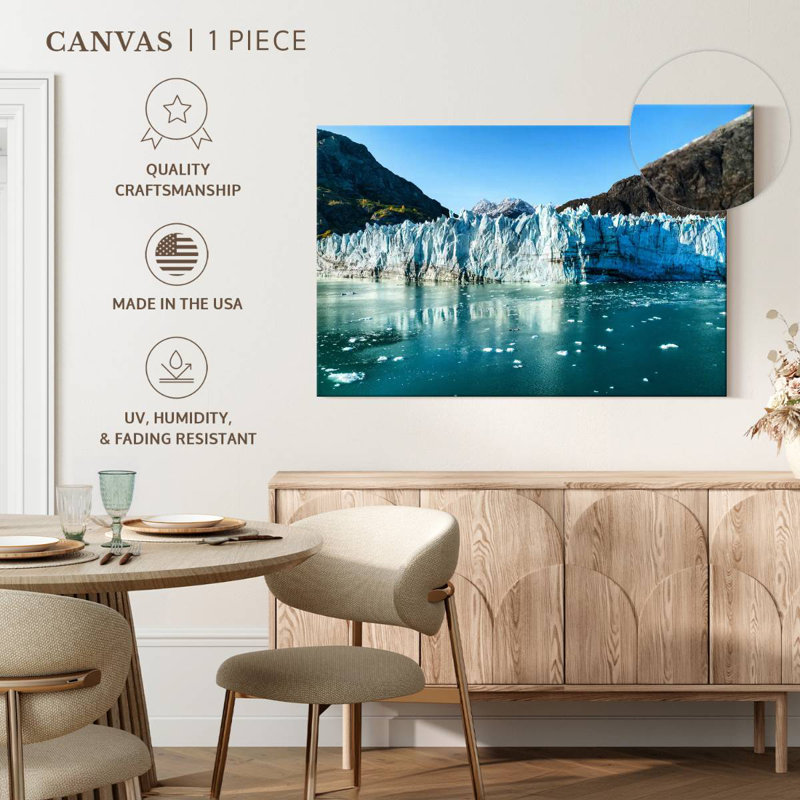 Glacier Bay d'Alvord, Alaska, H 32 po x l 48 po