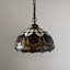 Luminaire suspendu en bronze 1 lumière Wicke-712872615