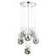 Lustre en grappe à 6 lumières