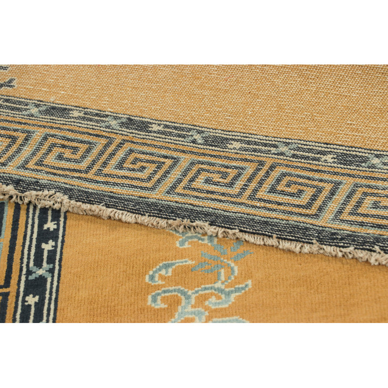 One-of-a-Kind 4'0x6'1 Hand Knotted Area Rug