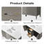 Meuble-lavabo simple 60 po avec plateau en marbre d'ingénierie 60 po-105275183-105275189