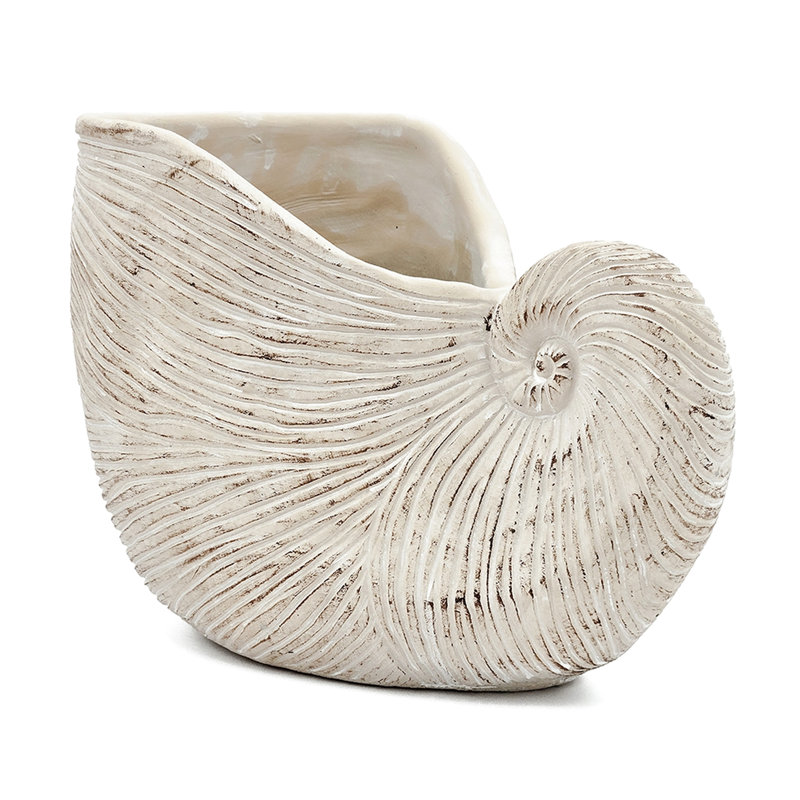 Pot à fleurs décoratif de 7,6 lb avec une finition beige sable pour s'harmoniser aux conceptions intérieures rustiques et côtières dans le ciment de sable texturé de salle de bain convenant aux plantes traînantes créant un coin paisible dans votre maison
