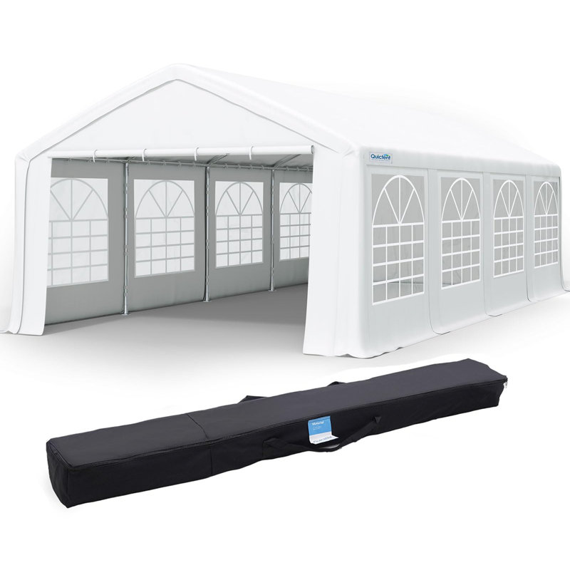 Tente de réception de 10 x 30 pi Quictent, H 118,8 po x l 120 po x P 360 po