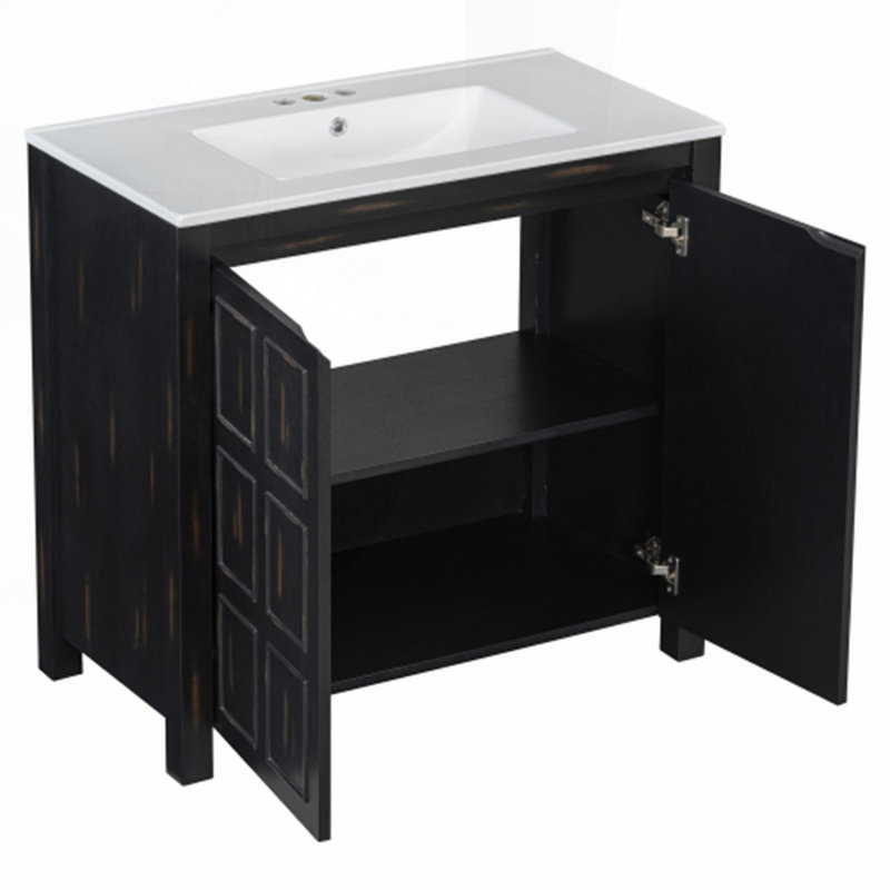 Ensemble de meuble-lavabo double 72 po