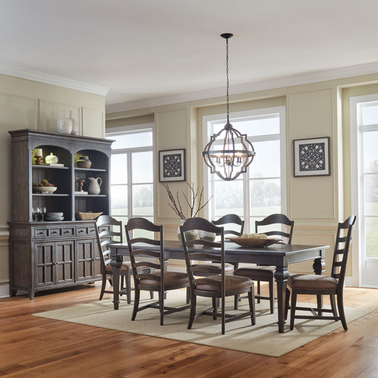 Trelawny Rectangular Table Set w/ Upholstered Chairs