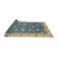 Tapis décoratif multicolore à motif abstrait-734410927