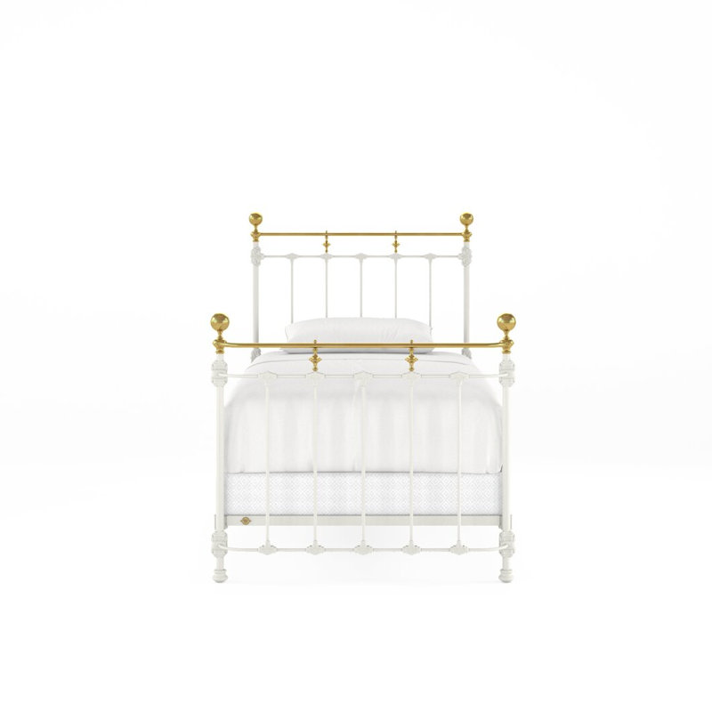 Lit en fer et laiton Excelsior, Twin