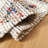 Natura Hand Loomed Wool/Jute/Cotton Geometric Rug in Red/Ivory-729642071