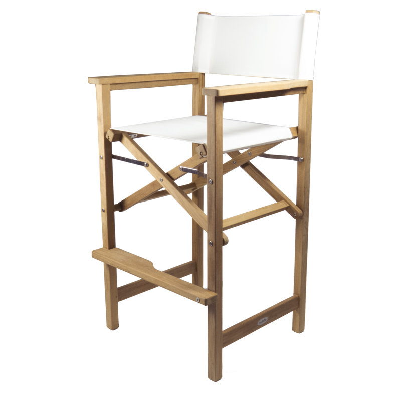 Tabouret de bar 30,5 po Captain, Blanc