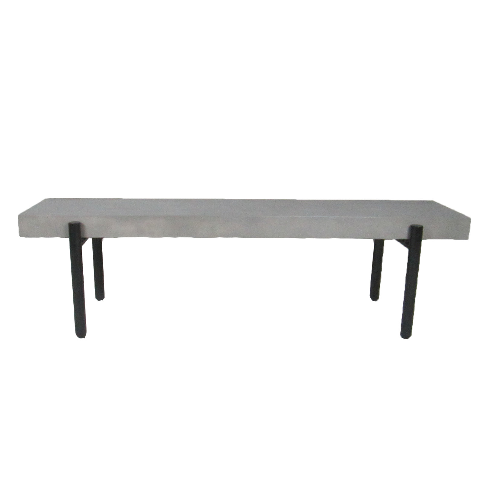 Jorgen 63'' Concrete Outdoor Bench