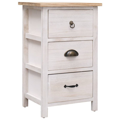 Linmore 3 Drawer Storage Drawer