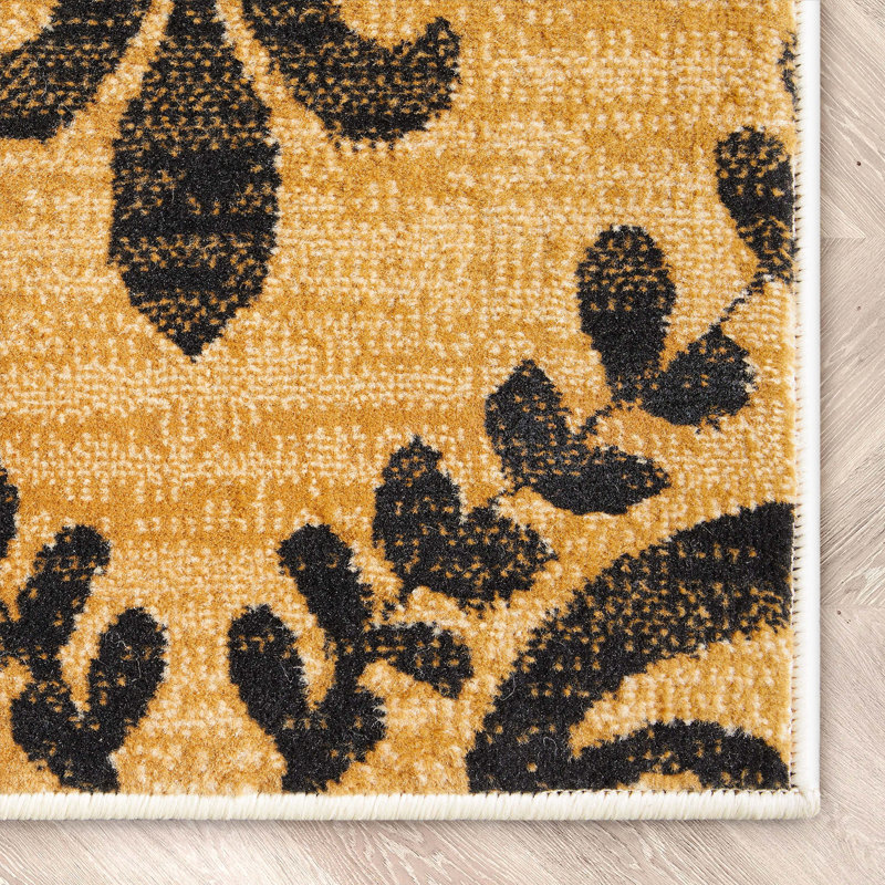 Sabin Damask Indoor Rug, Rectangle 7'10" x 9'10"