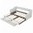 Twin XL to King Size Upholstered Daybed with Two Drawers-20735752