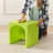 ECR4Kids Tri-Me Table and Cube Chair Set, Multipurpose Furniture, 3-Piece-88488453