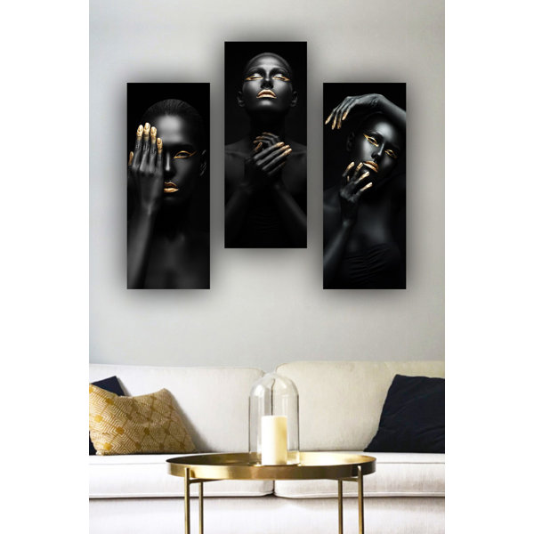 Bless international 3 Piece Unframed Photograph Set on MDF | Wayfair