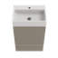 Meuble-lavabo avec lavabo en céramique, meuble-lavabo autoportant, meuble-lavabo-113448631