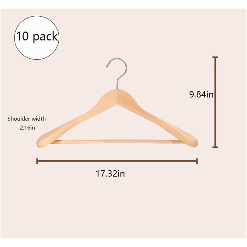 Luxeoak Pro Wardrobe Hanger, 10