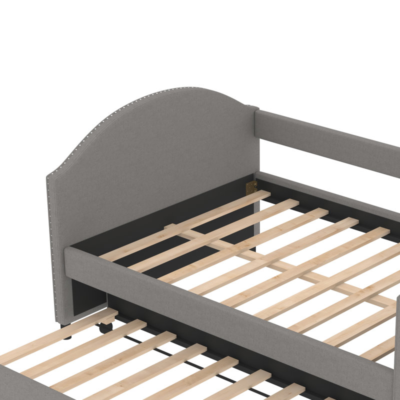 Mirash Daybed with Trundle, Gray