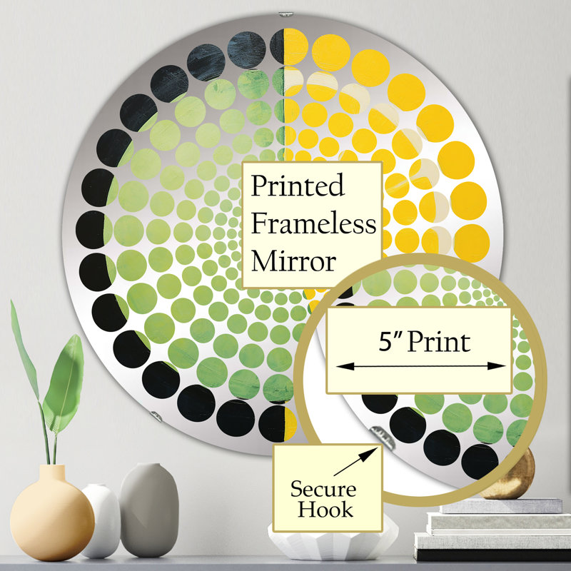 Circle Mirror, 23.6" x 23.6"