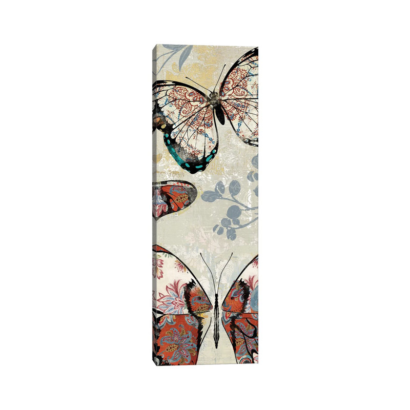 Flight Of Fancy I by Asia Jensen - Wrapped Canvas Panoramic Print, 30.48 cm H x 91.44 cm W