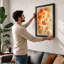 Autumn Leaves Falling Botanical - Print-894595967-894595960