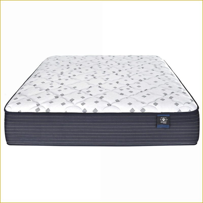 Mattresses, Restonic Plush Comfort 11.5” Cooling Support California King | Foam | White+Blue