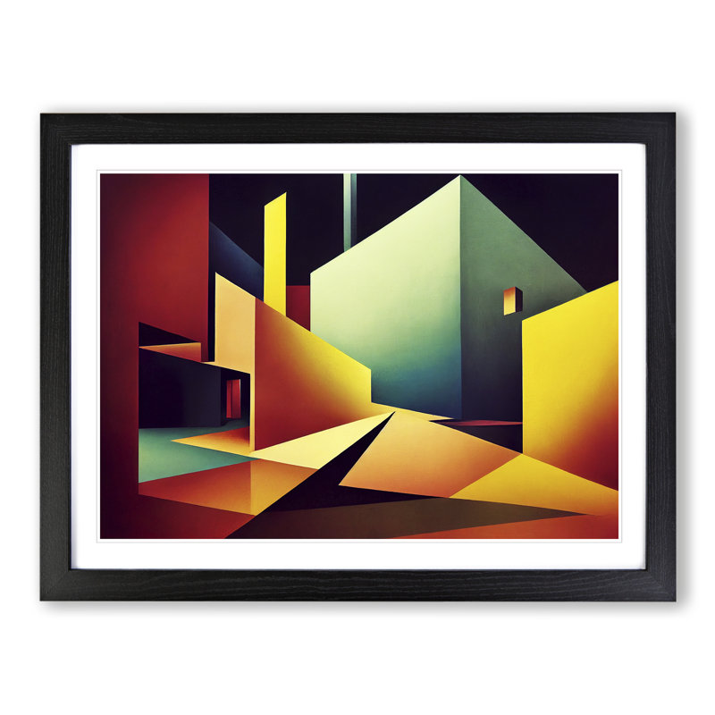 Spectacular - Single Picture Frame Print, 46cm H x 64cm W, Black Frame