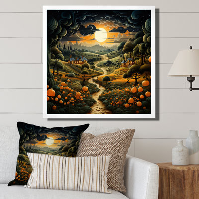 " Countryside The Pumpkin Field I "