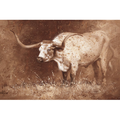 Sienna Speculation by Jack Sorenson - Wrapped Canvas Painting