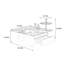 Table basse bulgare en marbre haut de gamme minimaliste