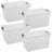 Rebrilliant Plastic Stackable Drawer