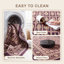 Tapis Heather2 traditionnel de style persan audacieux, or, rose, gris, ivoire, lavable en machine, antidérapant, à poils courts, pour l'intérieur et l'extérieur, adapté aux animaux domestiques, idéal pour le salon, la chambre, la salle à manger, l'entrée, le couloir ou le bureau.-1164111671